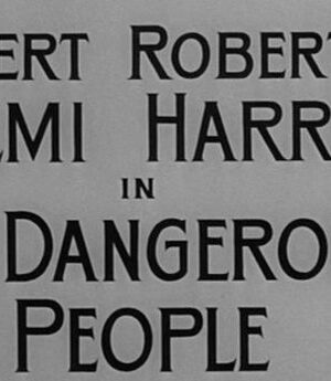 The Dangerous People (1957)