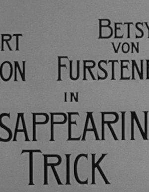 Disappearing Trick (1958)