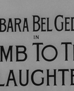 Lamb to the Slaughter (1958)
